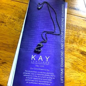 KAY Jewelers Open Heart Necklace